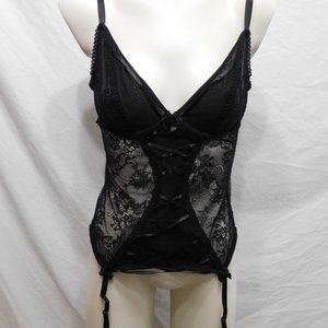 Black Lace Corset
